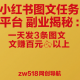 小红书图文任务平台副业揭秘：一天发3条图文挣百元以上 -zw518网创导航