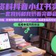 教辅资料抖音小红书实战营，低成本低风险创业-zw518网创导航