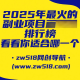 2025年最火的副业项目排行榜，看看你适合哪一个 -zw518网创导航