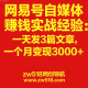 网易号自媒体赚钱实战经验：一天发3篇文章，一个月变现3000+的方法揭秘 – zw518网创导航